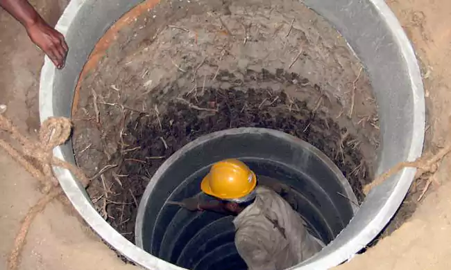 عملکرد ۳۰ ماهه حفر چاه جذبی   ۱۲۵ حلقه